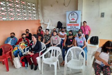 Lideresas de Ecuador participan en taller de fortalecimiento sindical