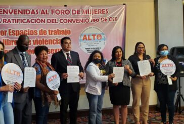 Mujeres Sindicalistas piden ratificación del Convenio 190 de la OIT
