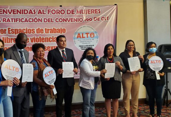 Mujeres Sindicalistas piden ratificación del Convenio 190 de la OIT