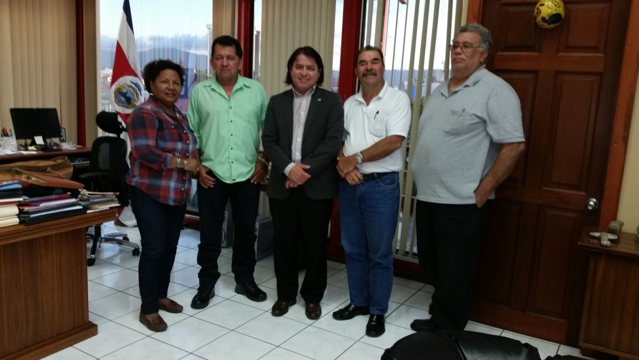 Coordinación de COLSIBA se reúne con Viceministro de Trabajo de Costa Rica.