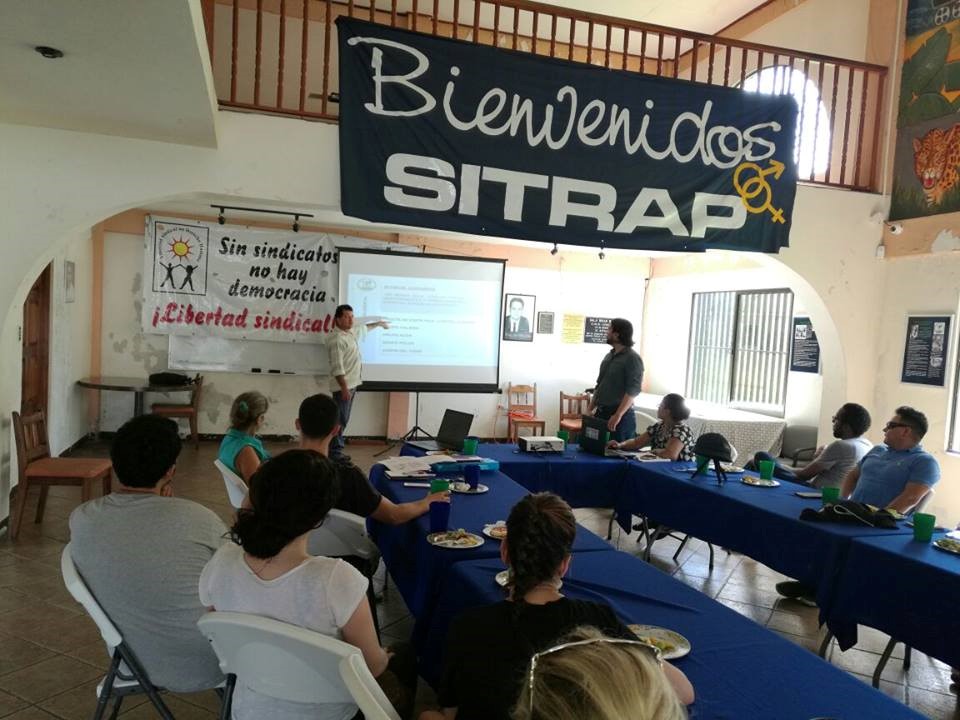 SITRAP recibe visita de delegación Universitaria de Estados Unidos.