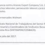 Denuncia a Wolmart de SITRAPEM