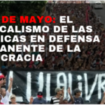 1ero de Mayo: el sindicalismo de las Américas en defensa permanente de la Democracia