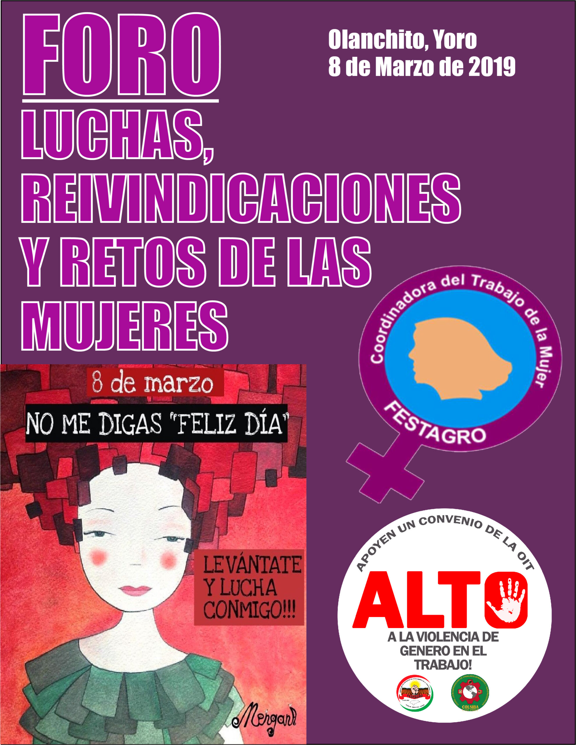 FORO LUCHAS, REIVINDICACIONES Y RETO DE LAS MUJERES