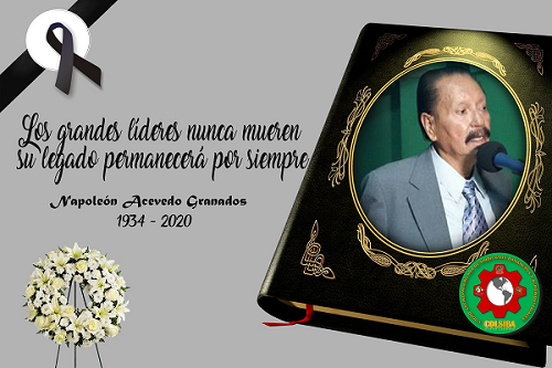 Comunicado de Condolencias