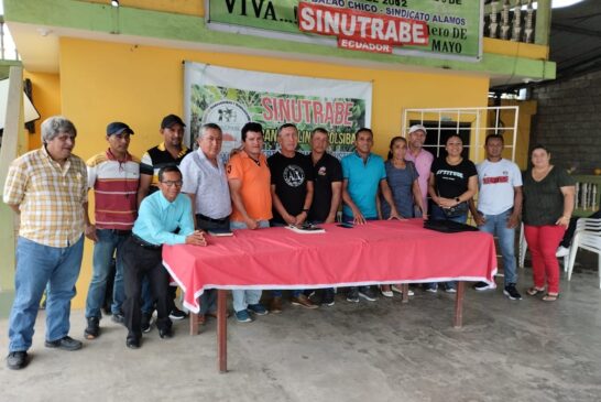 Fidel Alvarado nuevo Secretario General de SINUTRABE