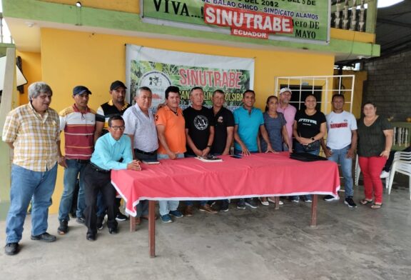 Fidel Alvarado nuevo Secretario General de SINUTRABE